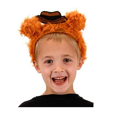 Muppets Fozzie Bear Fuzzy Costume Headband