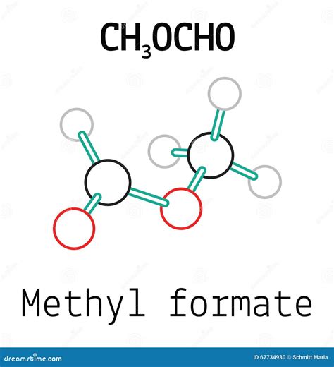 Methyl Formate 3D Royalty-Free Stock Photography | CartoonDealer.com ...