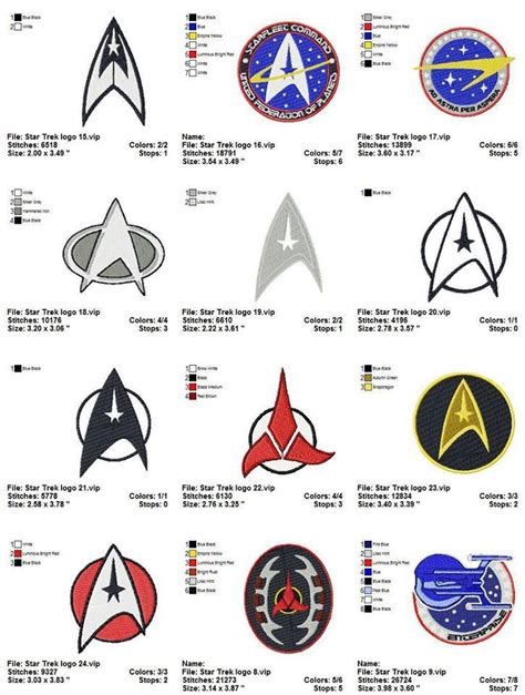 Pin by Kerilin Eng-Hong on Craft ideas | Star trek logo, Fandom star ...