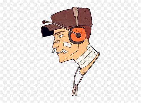 My Stuff Tf2 Scout - Tf2 Scout Fan Art - Free Transparent PNG Clipart ...