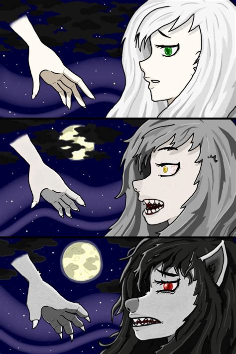 Anime Werewolf Transformation