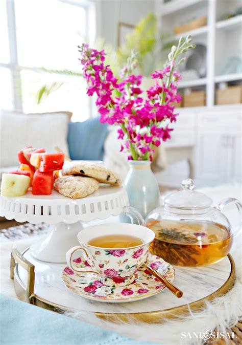 Tea Party Ideas and Recipes + National Hot Tea Month