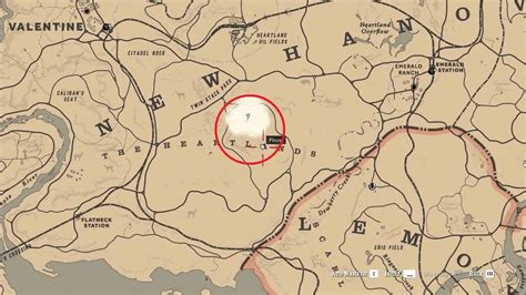 Rdr2 Horse Locations Map