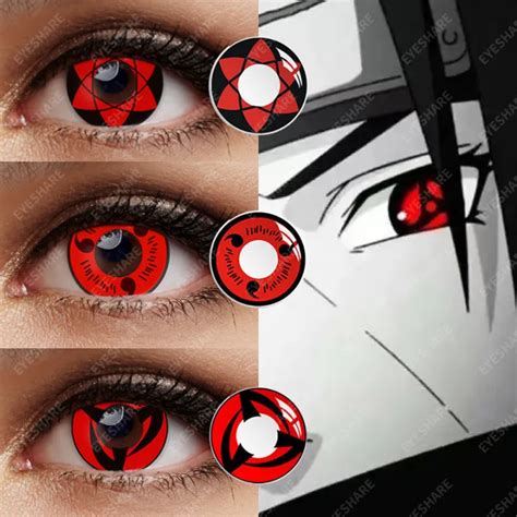 COD ️Sharingan contact lens Cosplay Contact Lenses Anime character ...