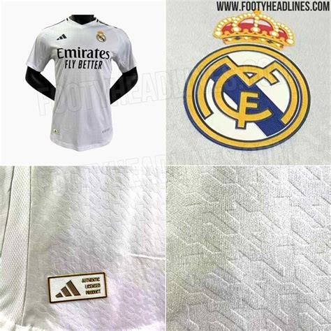 Images: Real Madrid home kit for 2024/25 season leaked - Madrid Universal