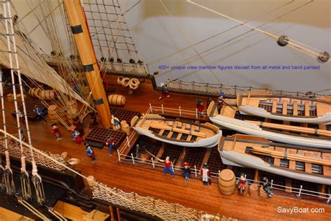 HMS Victory Museum Quality 10 feet - Handcrafted Wooden Model Ship