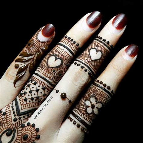 15 Best Henna Fingers Mehndi Designs - Mehndi Designs