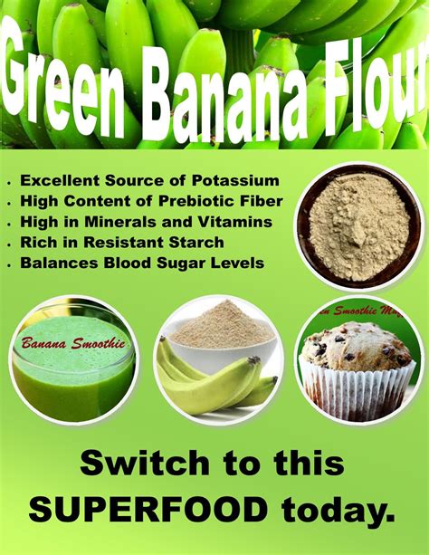 Organic Green Banana Flour Recipes