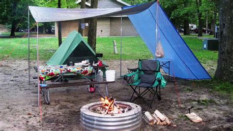 Kitchen Tarp Shelter 2016 - YouTube