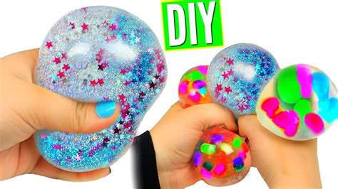 DIY Liquid Squishy Balls! Orbeez & Glitter Liquid Stress Balls!, My ...