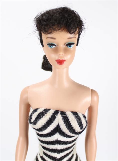 Vintage 1960's #5 Brunette Ponytail Barbie Doll