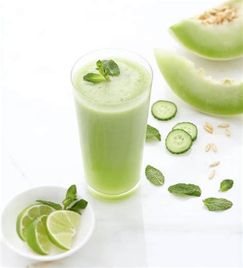 Recipe: Honeydew melon, cucumber & mint smoothie | Style at Home