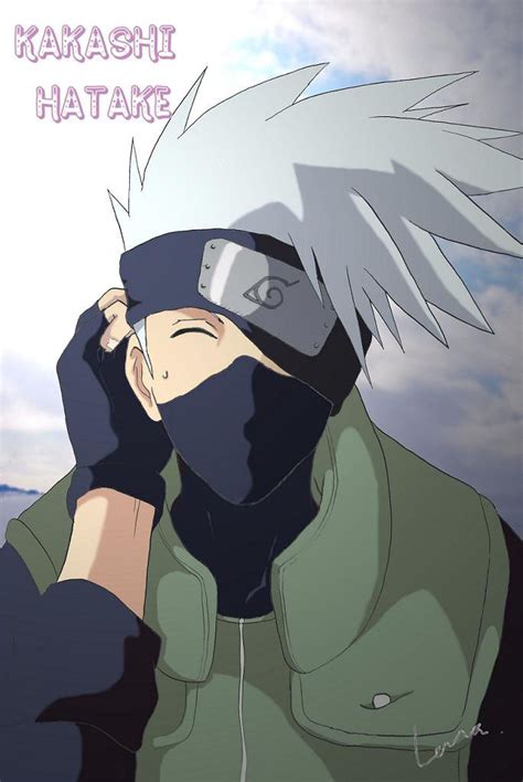 kakashi smile by Rena94512 on DeviantArt