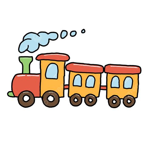 Cute Orange Train Cartoon, Train Clipart, Orange Clipart, Cute Clipart ...