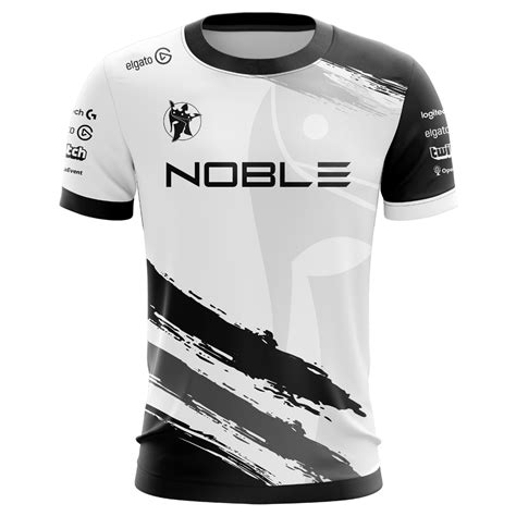 White Esports Jersey Template