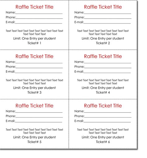 Doc600280 Entry Ticket Template Printable Event Tickets – Free ...