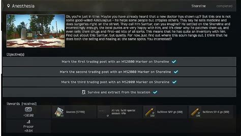 Escape from Tarkov - How to complete Prapor's Anesthesia task