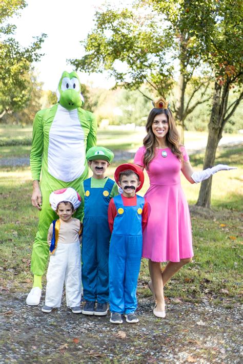 Super Mario Characters Costumes