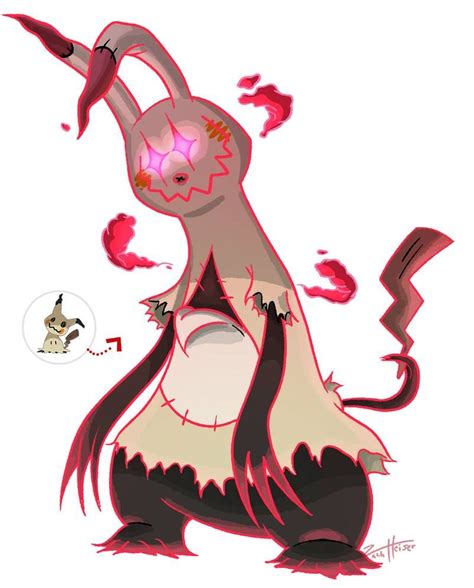 Gigantamax Mimikyu by Zistheone on DeviantArt | Mimikyu, Pokemon ...