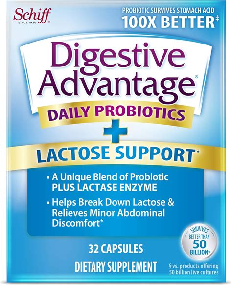 Buy Digestive Advantage Lactose Defense with Lactase Enzymes ...