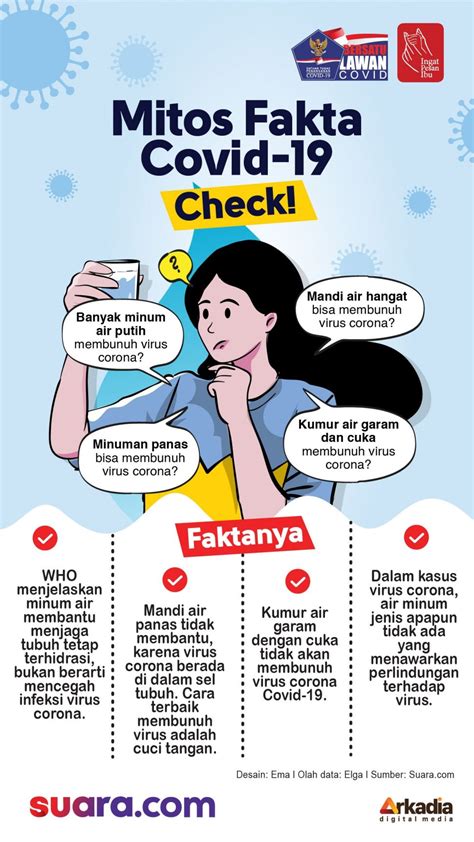 INFOGRAFIS: Mitos Fakta Covid-19