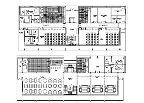 Plan of airport terminal plan is given in this Autocad DWG drawing file ...