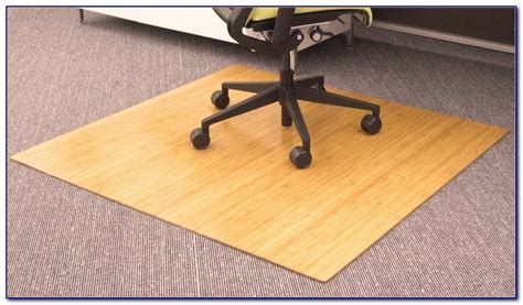 A Complete Guide On Bamboo Chair Mats For Carpet