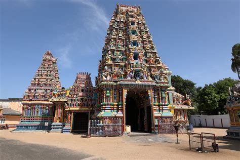 Hindu Temple of Trincomalee in Sri Lanka Stock Photo - Image of ...