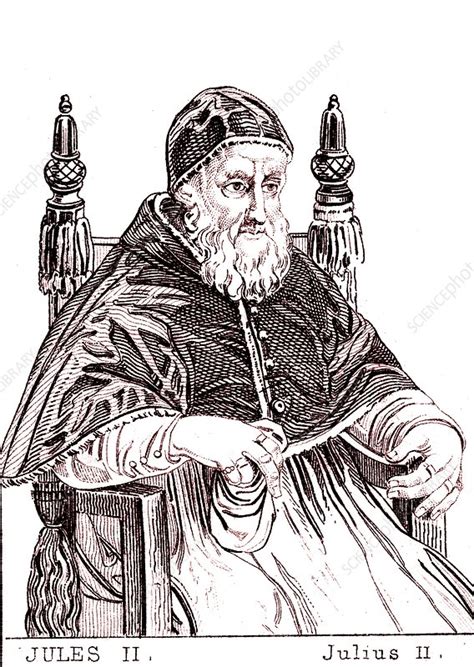 Pope Julius II, illustration - Stock Image - C048/1984 - Science Photo ...