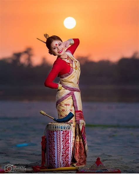 Bihu dancer