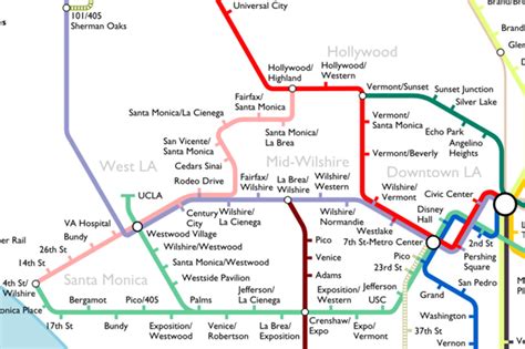 The Most Optimistic Possible LA Metro Rail Map of 2040 - Curbed LA