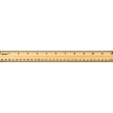 Westcott 12" School Metric/Inch Ruler