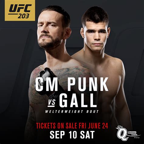 CM Punk Makes UFC Debut in September | UFC