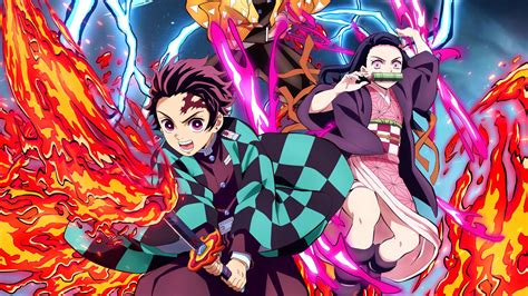 1920x1080 Resolution 4k Demon Slayer Kimetsu No Yaiba Poster 2022 1080P ...