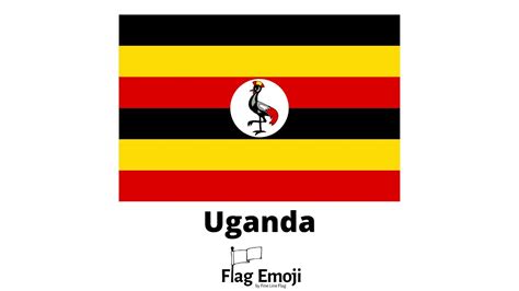 Uganda Flag Emoji 🇺🇬 - Copy & Paste - How Will It Look on Each Device ...