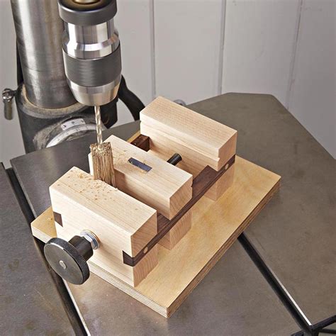 Drill-Press Vise Plan from WOOD Magazine