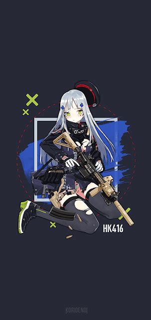 Hk416 Girls Frontline Wallpaper - Anime Wallpaper HD