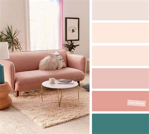 Blush peach – The Best Living Room Color Schemes | Good living room ...