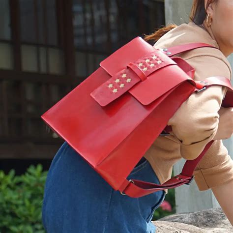 Red Mini Backpack - Marcello