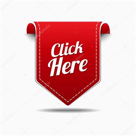 Click Here Icon Design Stock Vector Image by ©rizwanali3d #63314693