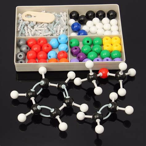 240pcs atom molecular models kit set general & organic chemistry ...