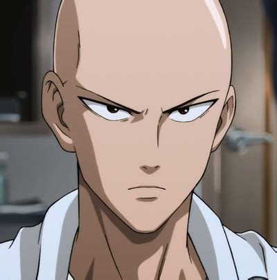 Saitama • One Punch Man • Absolute Anime