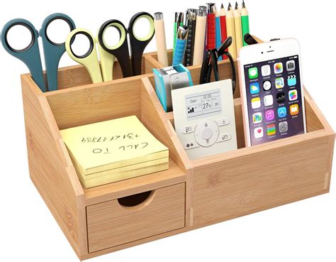 Simple Wooden Desk Tidy - Simple decoration, perfect for a corner or ...