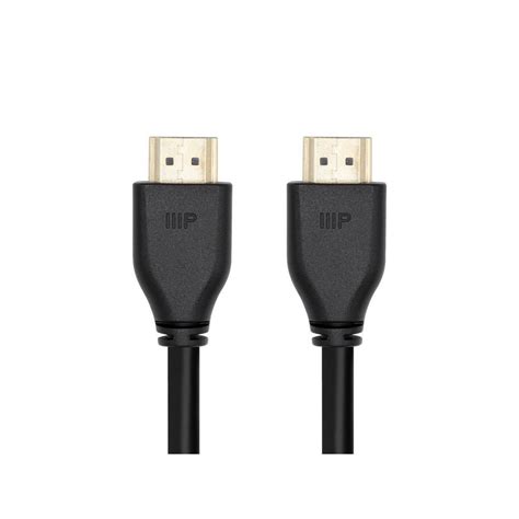 Monoprice 8K Certified Ultra High Speed HDMI 2.1 Cable - 10 Feet ...