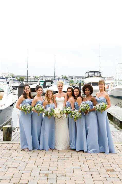 Cornflower Blue Bridesmaid Dresses