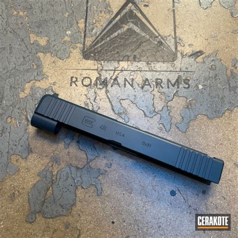 Glock 48 Slide finished in Navy | Cerakote