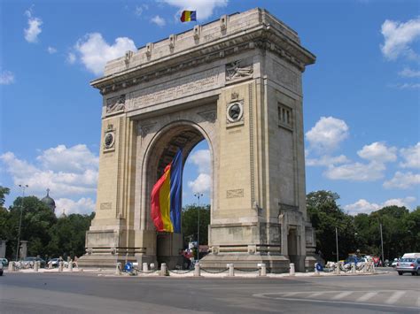 Arcul de Triumf Bucharest Bucuresti Romania capital city - Romania ...