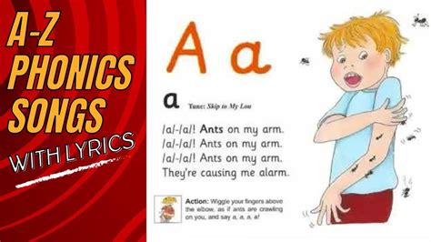 Jolly Phonics –Learn Phonics Rhymes A to Z | Phase II | ABC song with ...