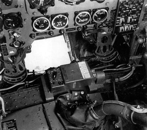 Asisbiz Junkers Ju 87D Stuka cockpit section center instrument panel 01