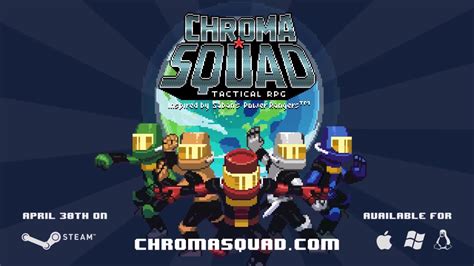 Chroma Squad Release Date Trailer Showcases New Gameplay and Soundtrack